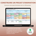 Construire un projet d'animation