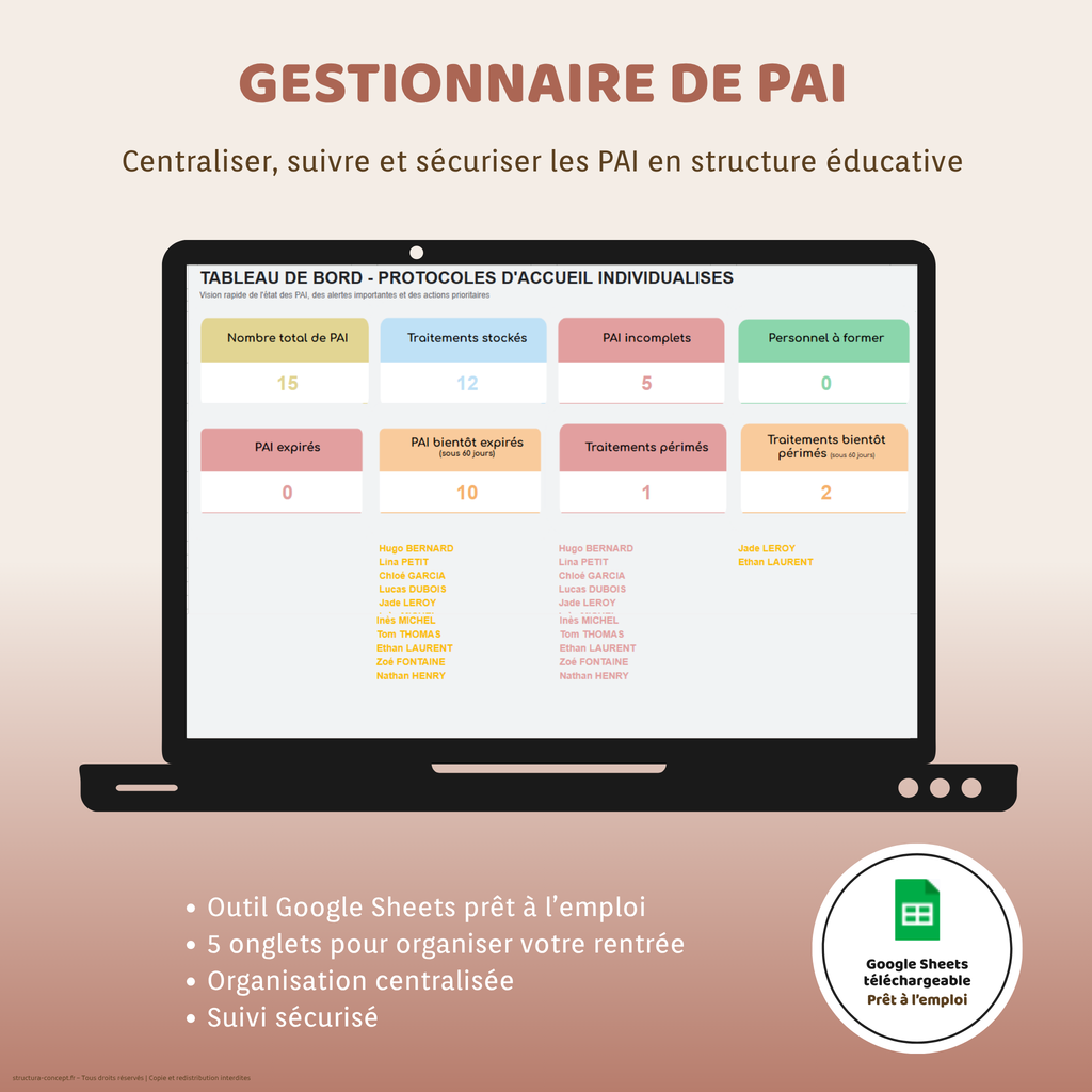 Gestionnaire de PAI