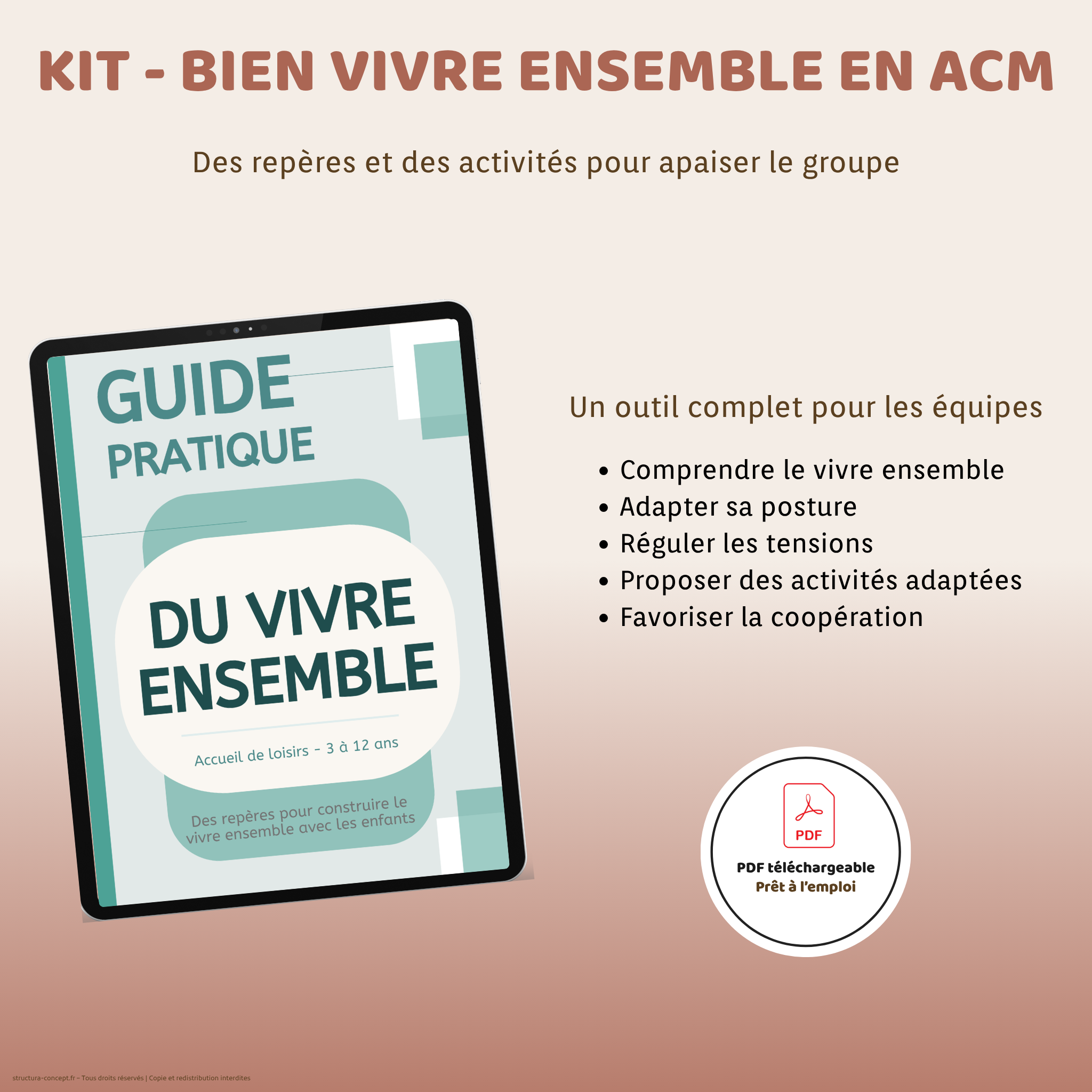 Kit - Bien vivre ensemble en ACM