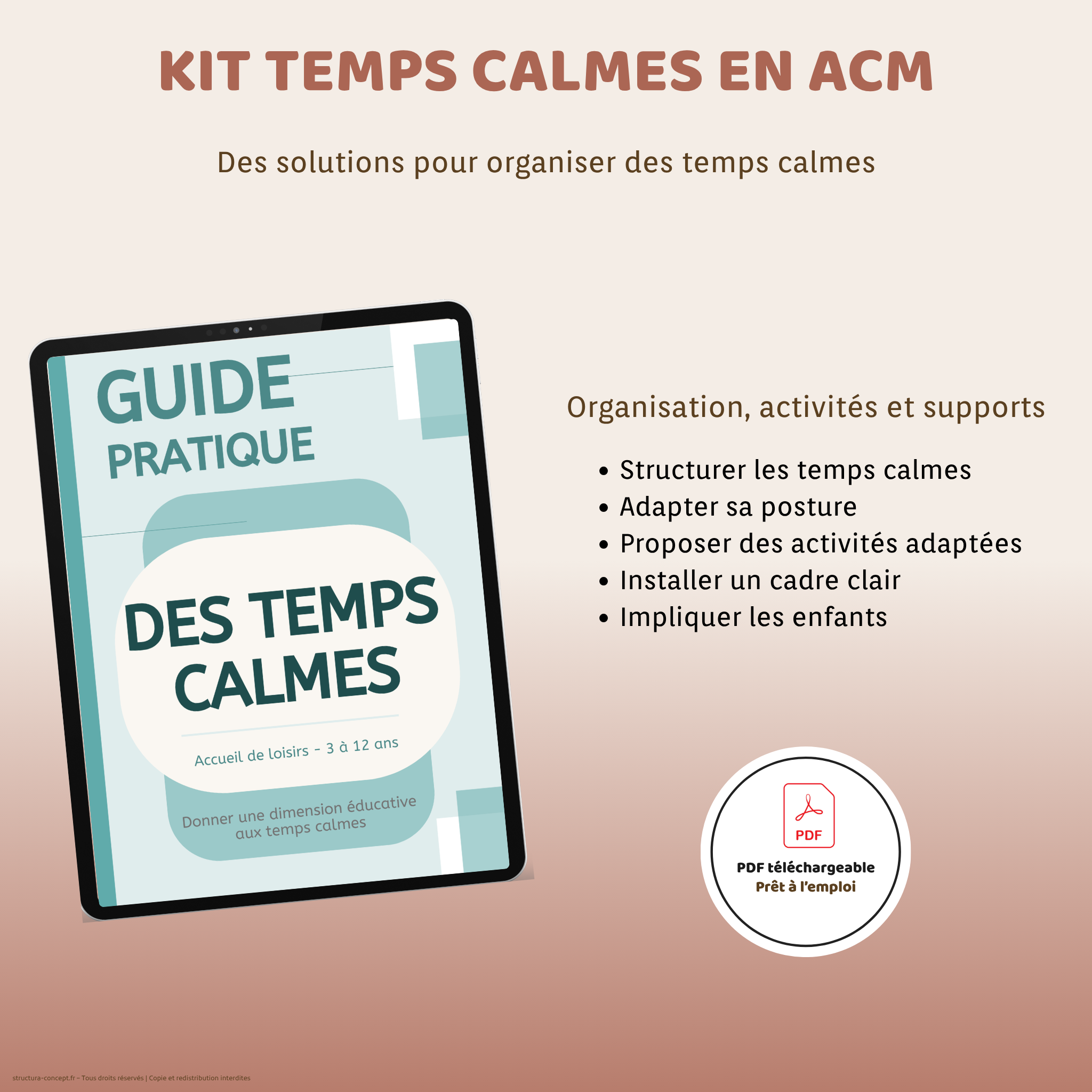Kit Temps calmes en ACM