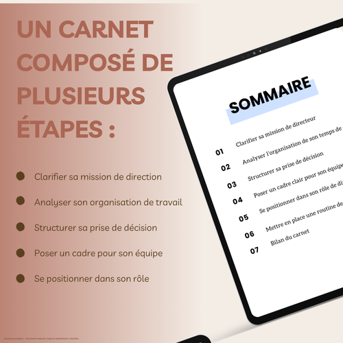 Carnet de pilotage
