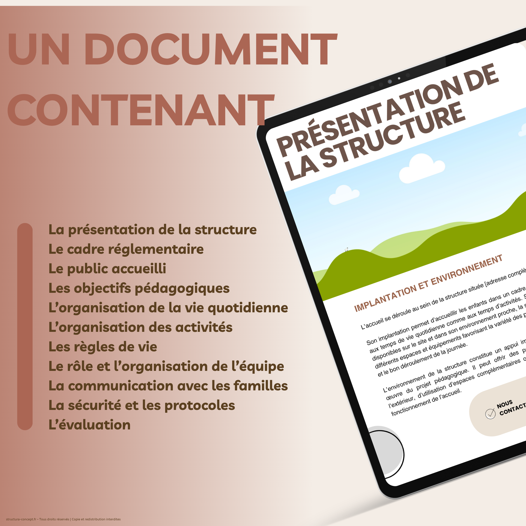 Projet pédagogique clé en main