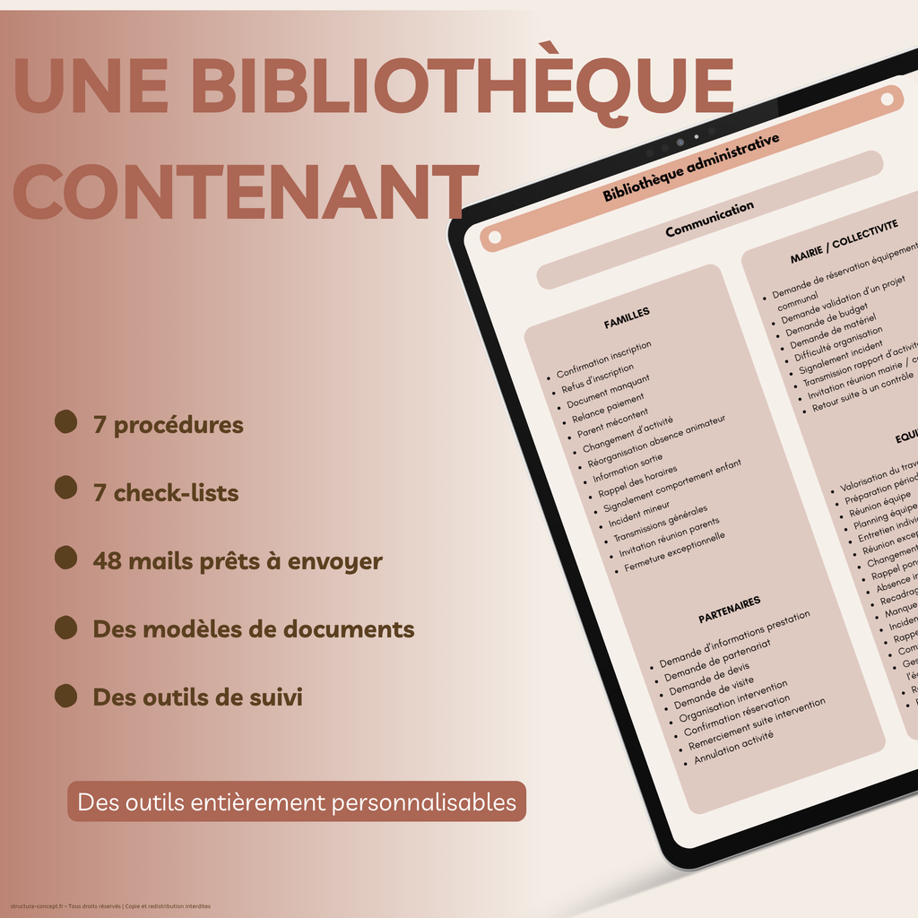 Bibliothèque du directeur