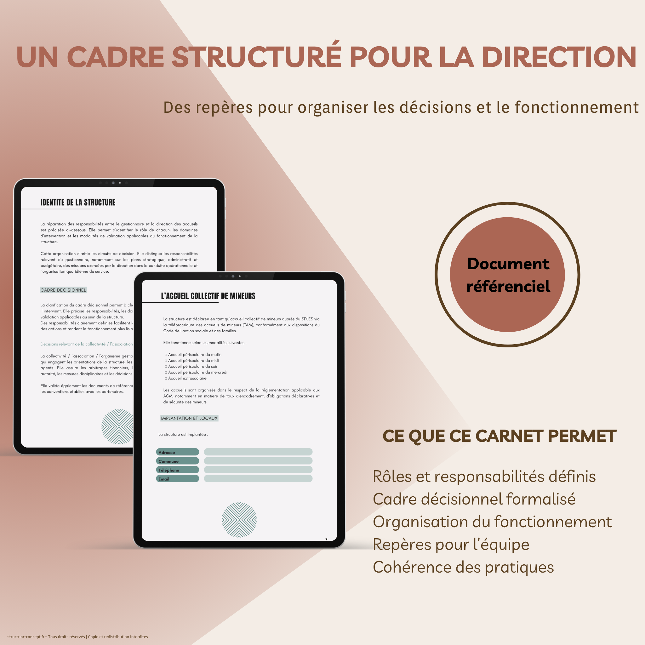 Manuel de fonctionnement