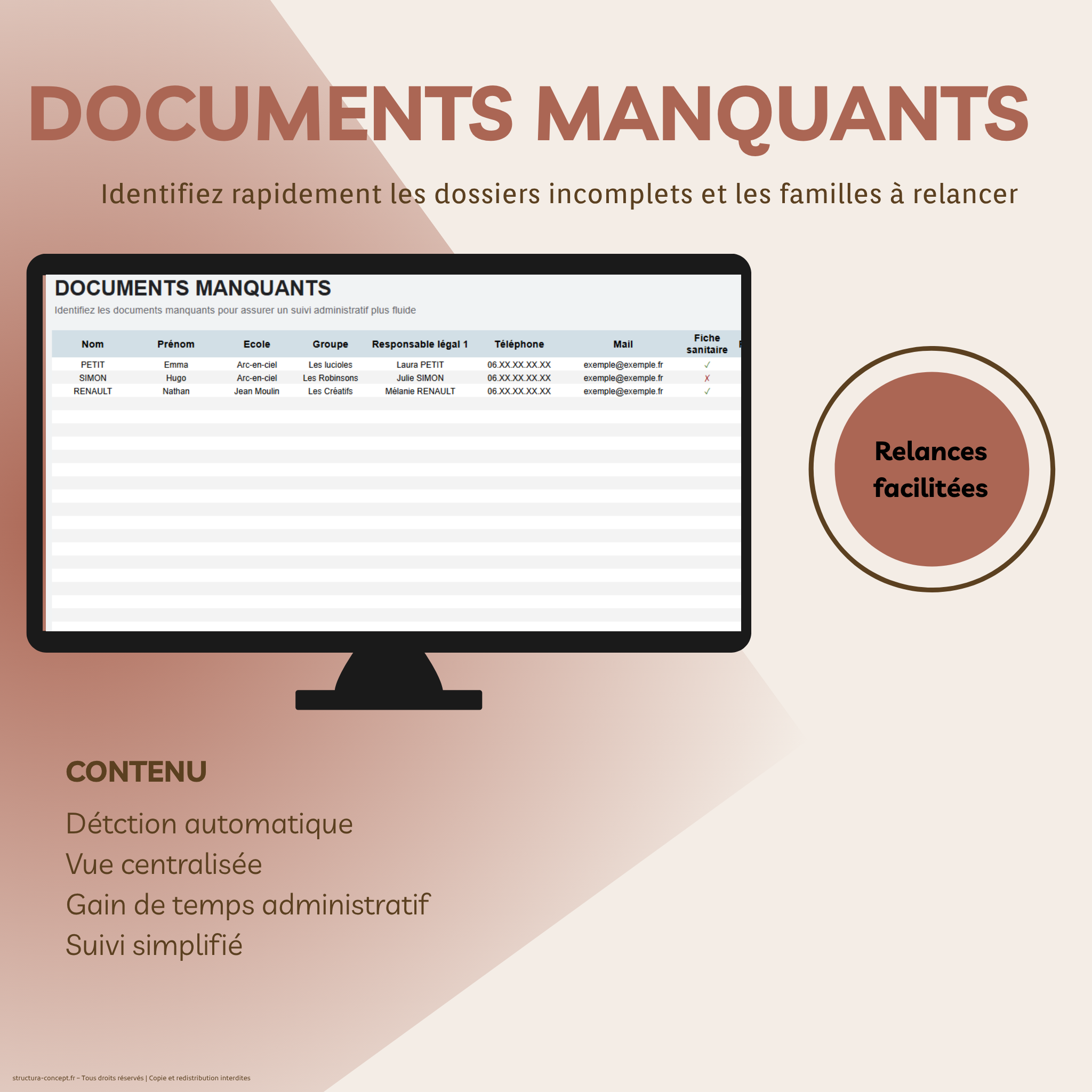Organiser sa rentrée