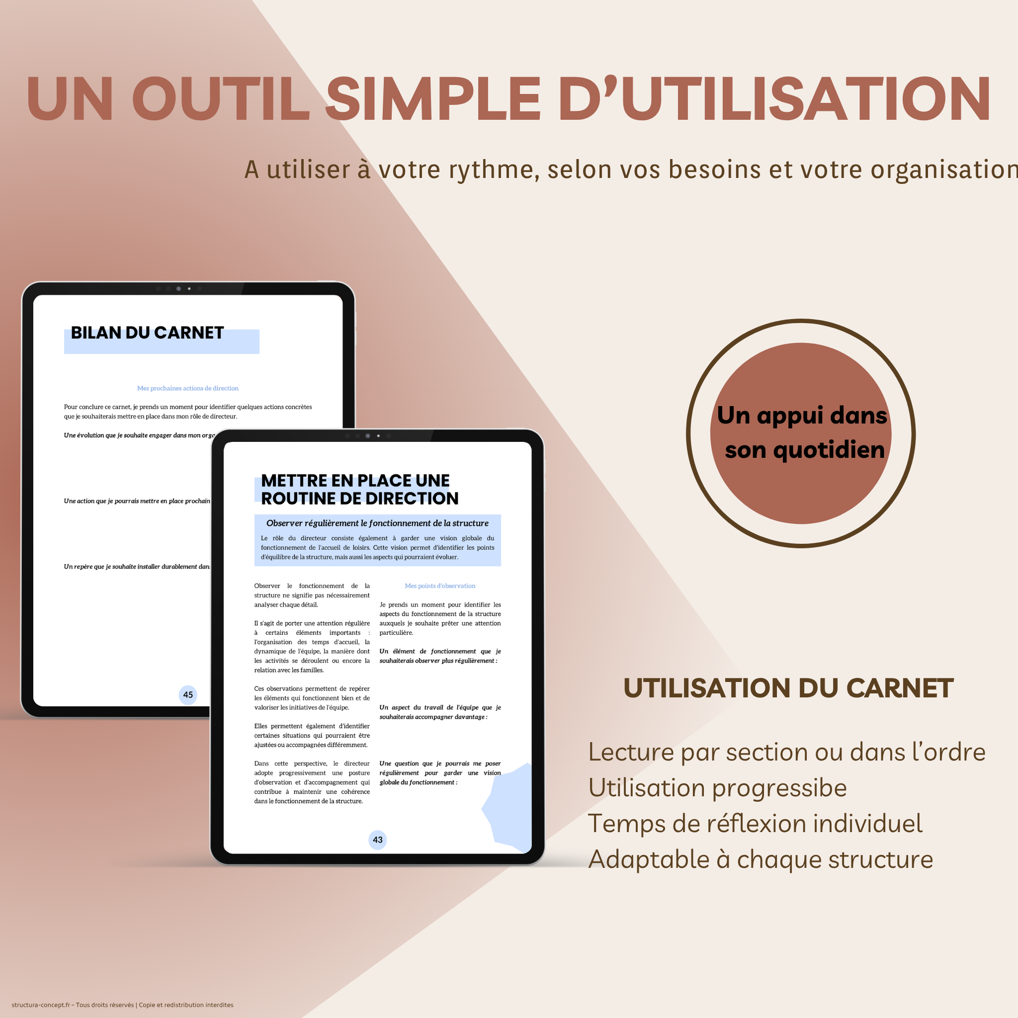 Carnet de pilotage