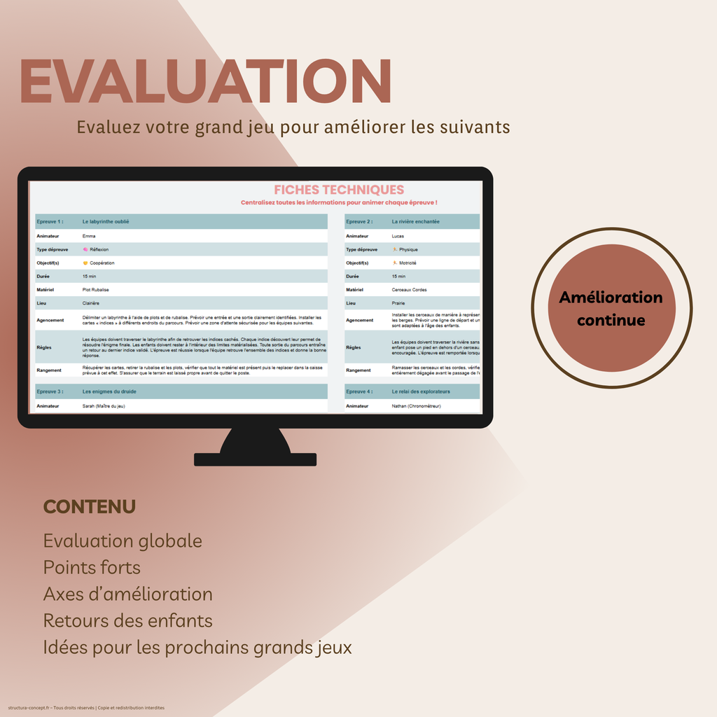 Organiser un grand jeu