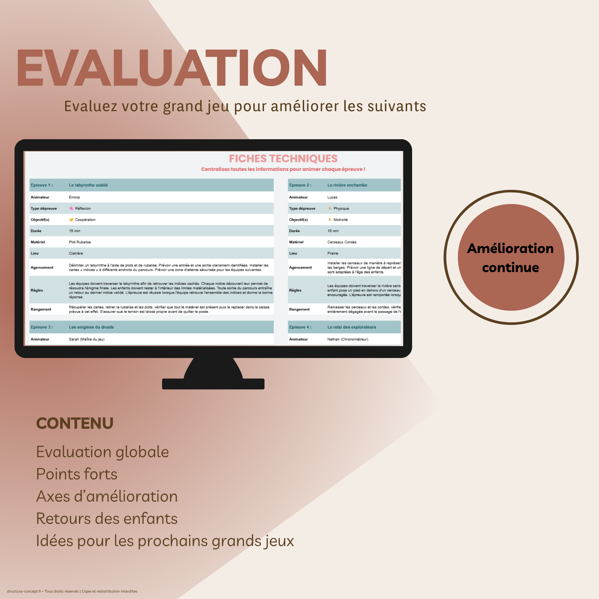 Organiser un grand jeu